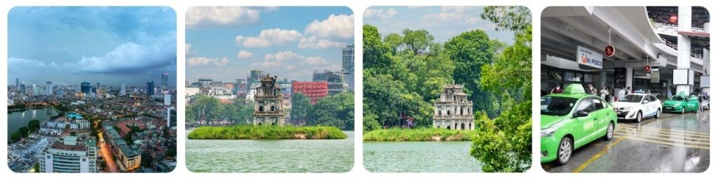 How to get from Hanoi Noi Bai Airport to Hoan Kiem Lake
