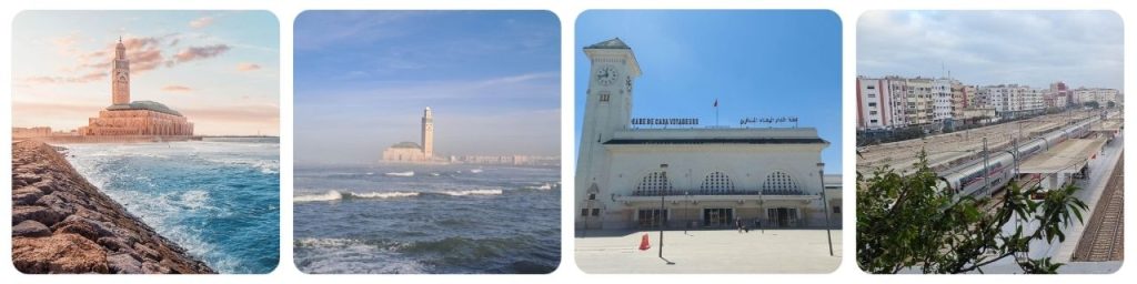 How to get from Hassan II Mosque to Casa Voyageurs Bus Station