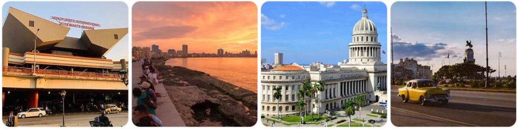 How to get from Havana Jose Marti Airport to Malecón
