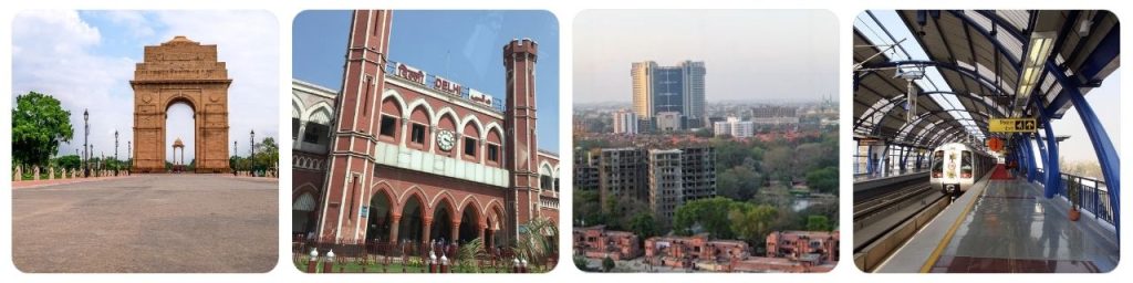 How to get from India Gate to New Delhi Railway Station