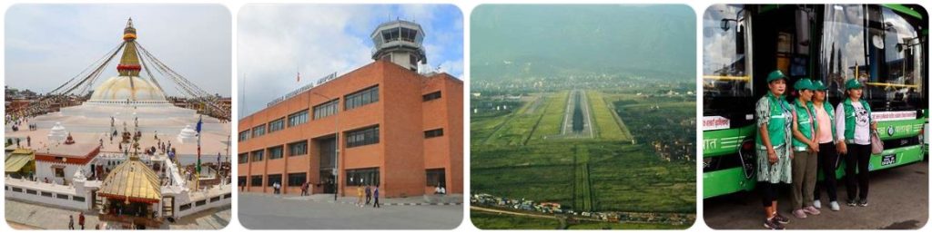 How to get from Kathmandu Tribhuvan Airport to Boudhanath Stupa