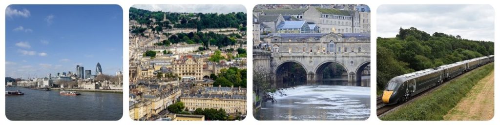 How to get from London to Bath