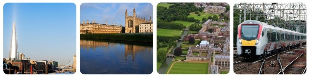 How to get from London to Cambridge
