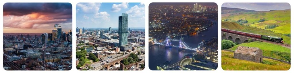 How to get from London to Manchester