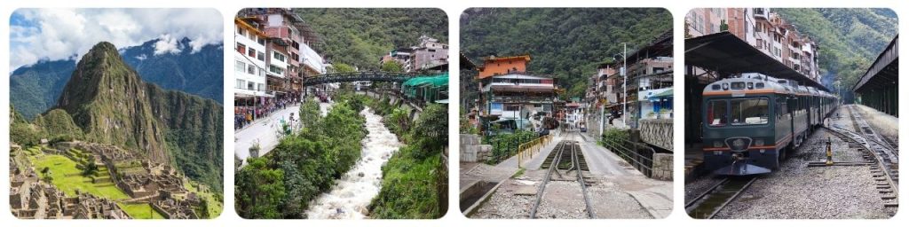 How to get from Machu Picchu to Aguas Calientes Station