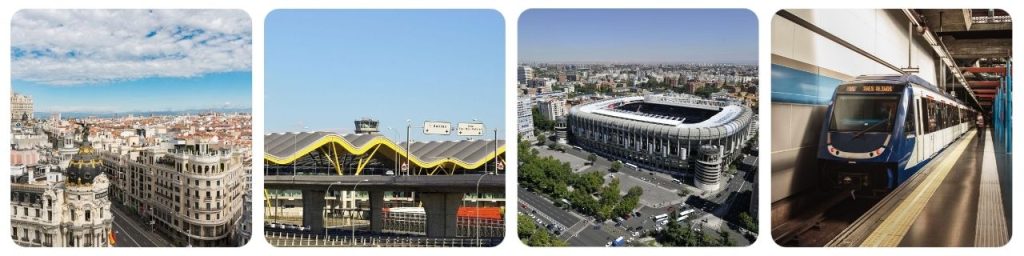 How to get from Madrid Barajas Airport to Santiago Bernabéu Stadium