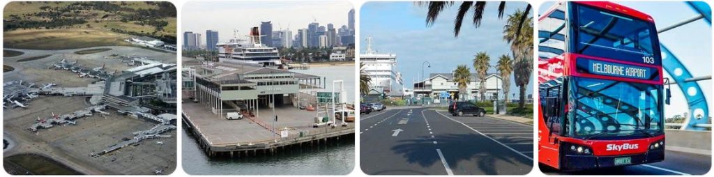 How to get from Melbourne Airport to Station Pier Cruise Terminal