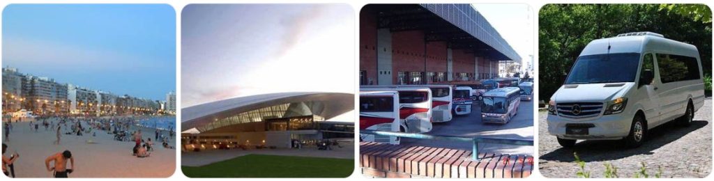 How to get from Montevideo Carrasco Airport to Pocitos Beach