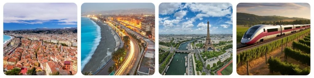 How to get from Nice to Paris
