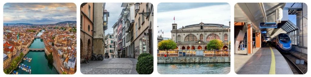 How to get from Old Town (Zurich) to Zürich Hauptbahnhof