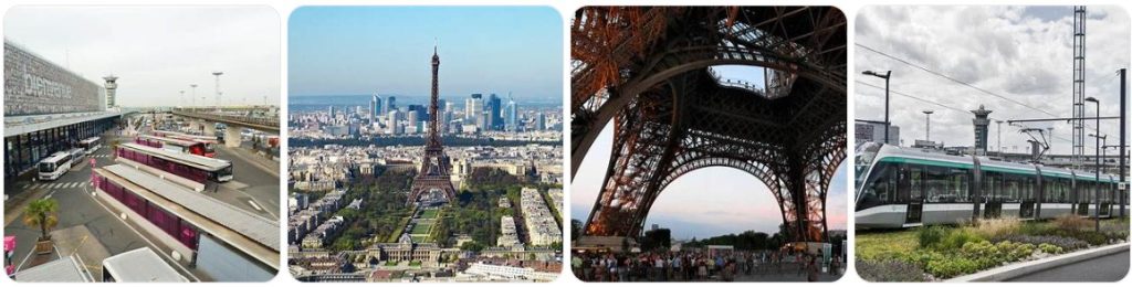 How to get from Paris Orly Airport to Eiffel Tower