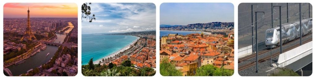 How to get from Paris to Nice