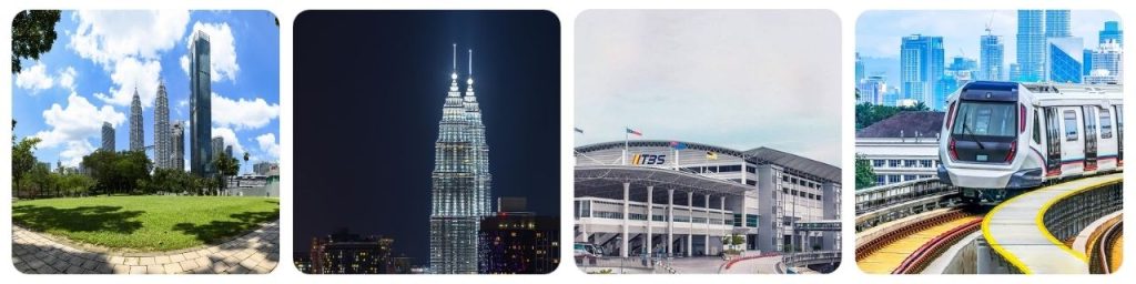How to get from Petronas Twin Towers to Terminal Bersepadu Selatan (TBS)