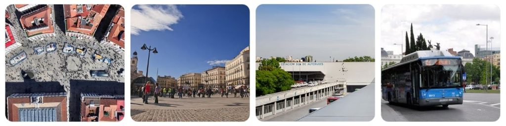 How to get from Puerta del Sol to Estación Sur de Autobuses