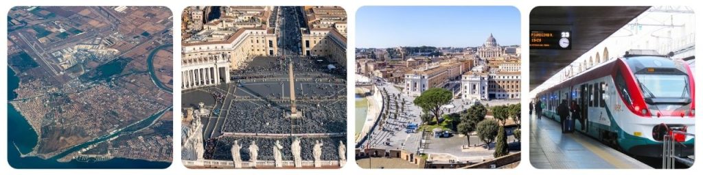 How to get from Rome Fiumicino Airport to Vatican City