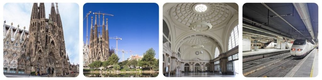How to get from Sagrada Família to Barcelona Sants Station