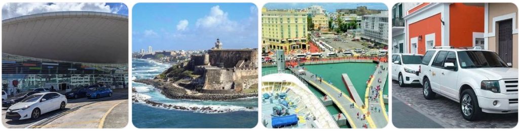 How to get from San Juan Luis Muñoz Marín International Airport to Port of San Juan Cruise Terminal