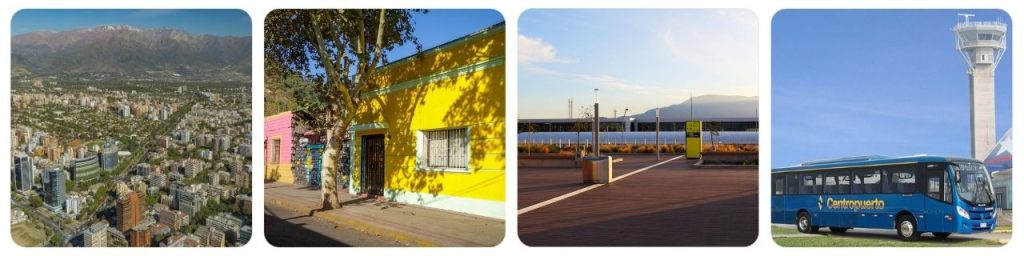 How to get from Santiago Arturo Merino Benítez Airport to Bellavista