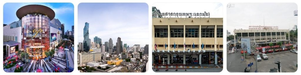 How to get from Siam Paragon to Ekkamai Bus Terminal