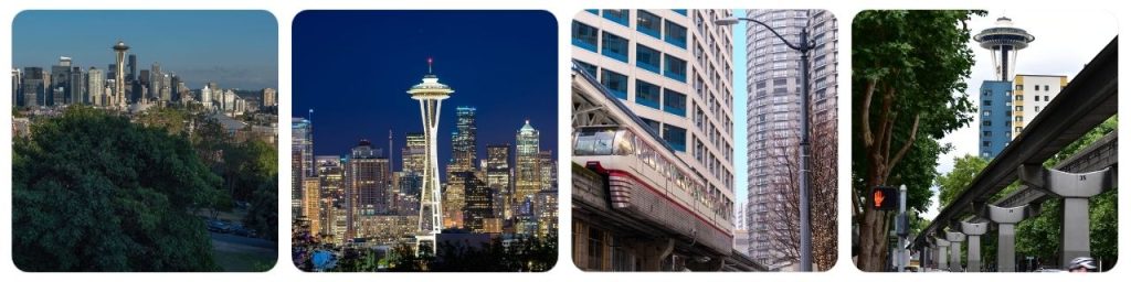 How to get from Space Needle to Westlake Station (Seattle)