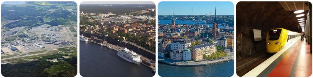 How to get from Stockholm Arlanda Airport to Stockholm Cruise Terminal (Stadsgården/Frihamnen)