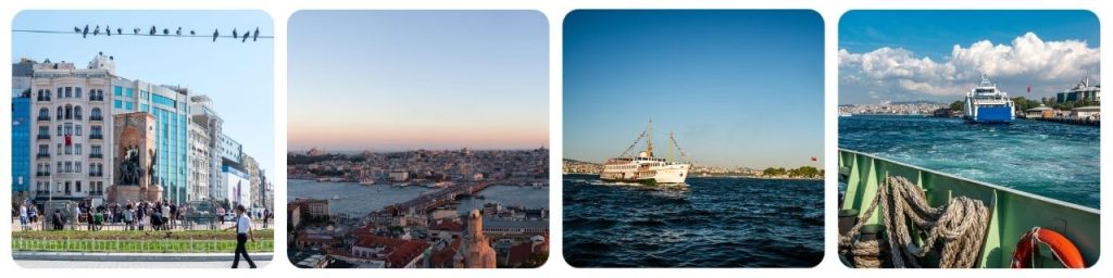 How to get from Taksim Square to Harem Otogar