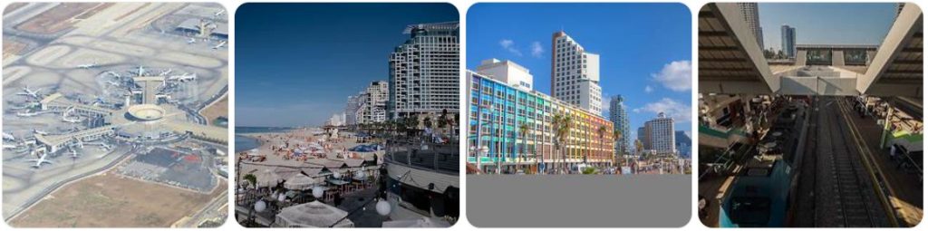 How to get from Tel Aviv Ben Gurion Airport to Tel Aviv Beach