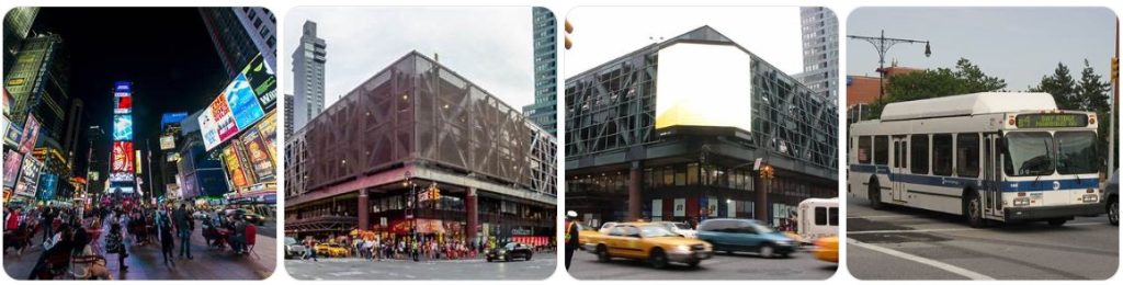 How to get from Times Square to Port Authority Bus Terminal