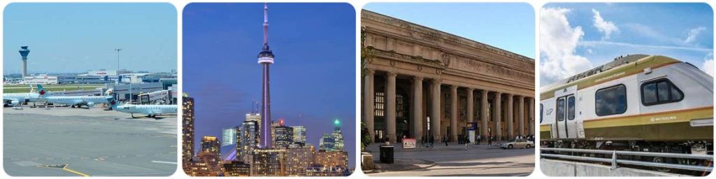How to get from Toronto Pearson Airport to Downtown Toronto