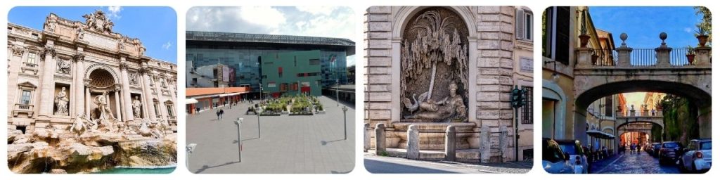 How to get from Trevi Fountain to Roma Tiburtina Station