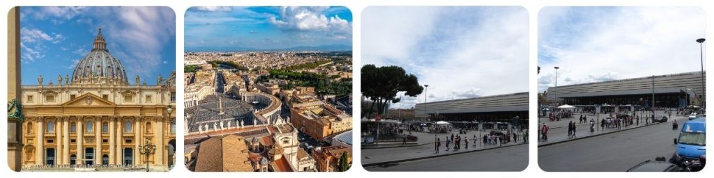 How to get from Vatican City to Roma San Pietro Station