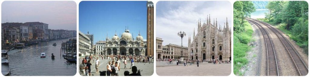 How to get from Venice to Milan