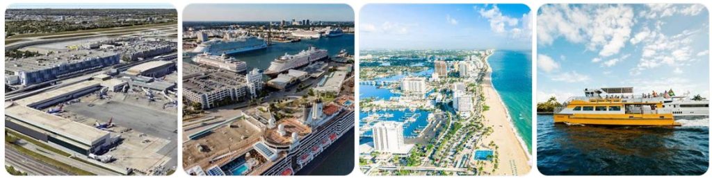 How to get from Fort Lauderdale–Hollywood International Airport to Port Everglades Cruise Terminal
