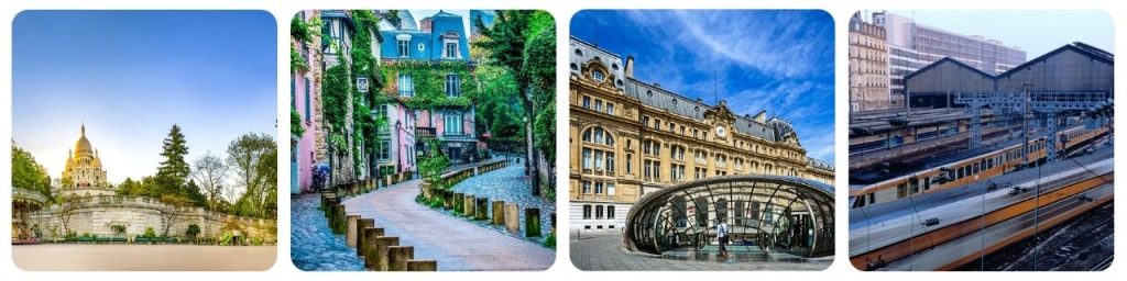 How to get from Montmartre to Paris Saint-Lazare Station
