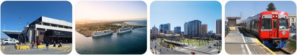 How to get from Adelaide Outer Harbor Cruise Terminal to Adelaide City Centre