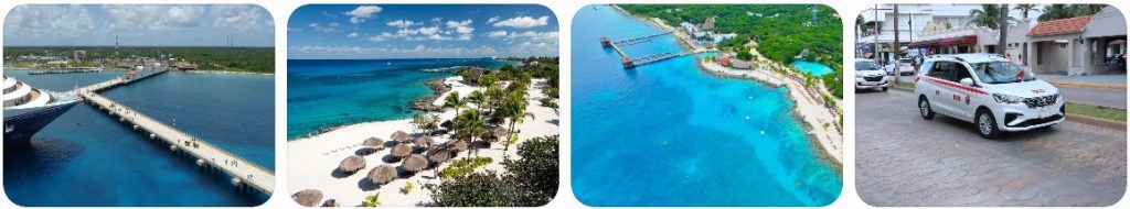 How to get from Cozumel Puerta Maya Cruise Terminal to Chankanaab Beach Adventure Park